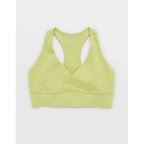 OFFLINE By Aerie The Hugger Racerback Sports Bra
Batalia Green Size Medium - Picture 1 of 10
